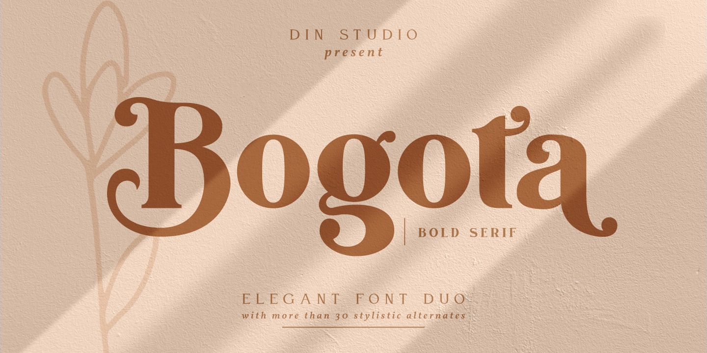 Font Bogota